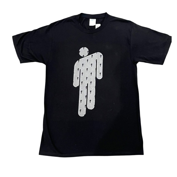 Bravado Tops - Billie Eilish T-Shirt black Logo New